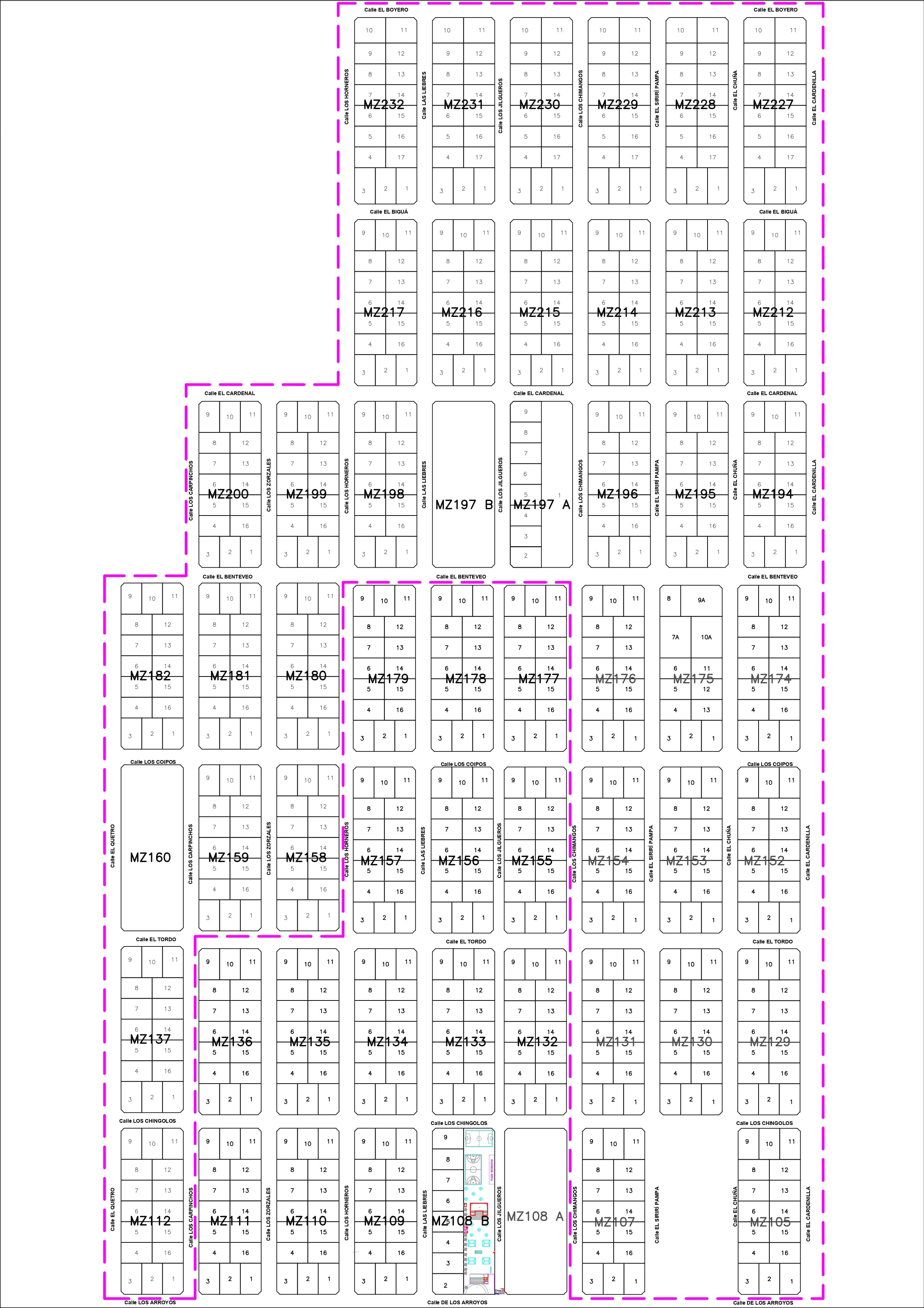 MASTER PLAN ARROYOS